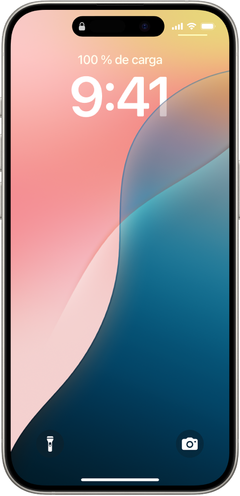 Icono de Ajustes en la pantalla de inicio del iPhone