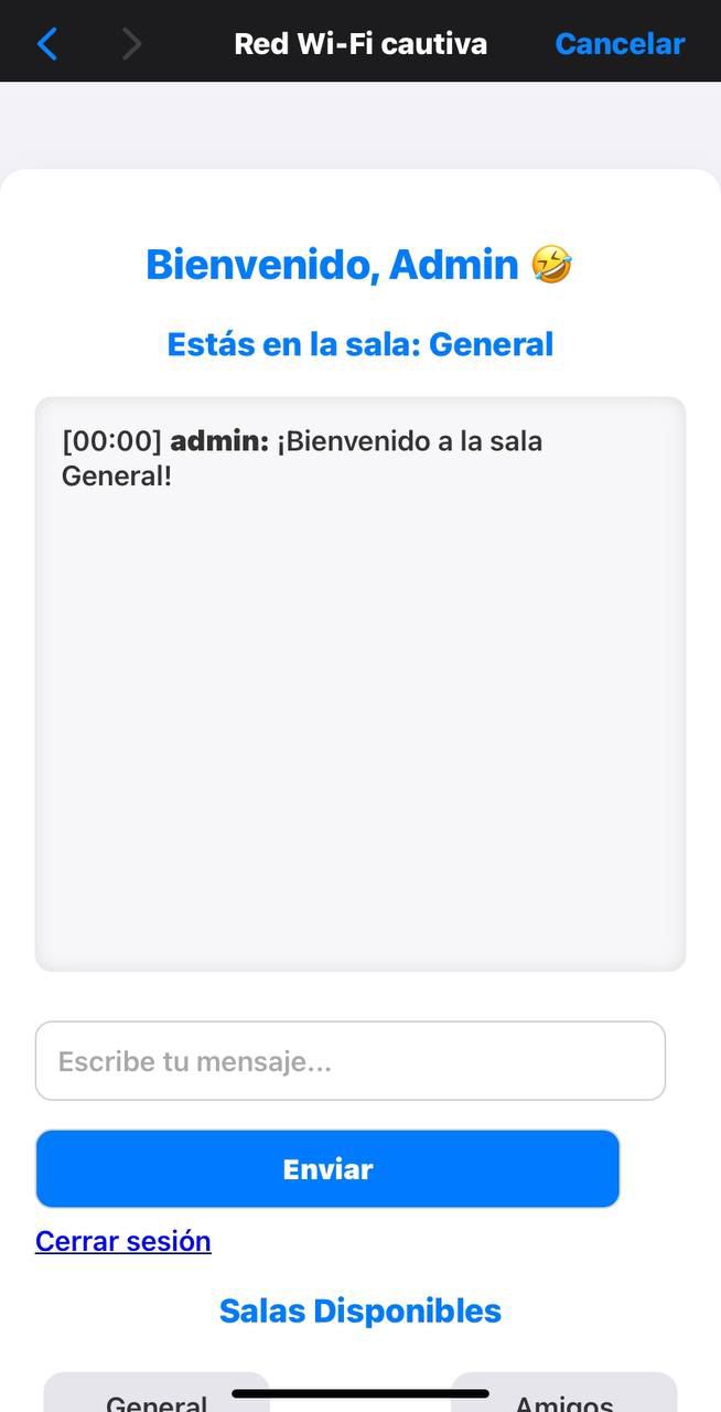 Captura de pantalla de la sala de chat 2